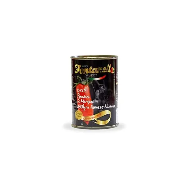Tomates San Marzano DOP certifiées 500g pelées en conserve authentiques