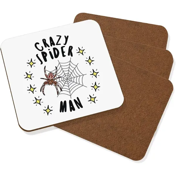 Set de 4 dessous de verre Spider-Man Stars