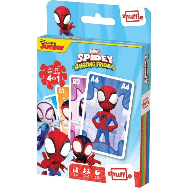 Shuffle — Spidey et ses amis, 4 jeux en 1