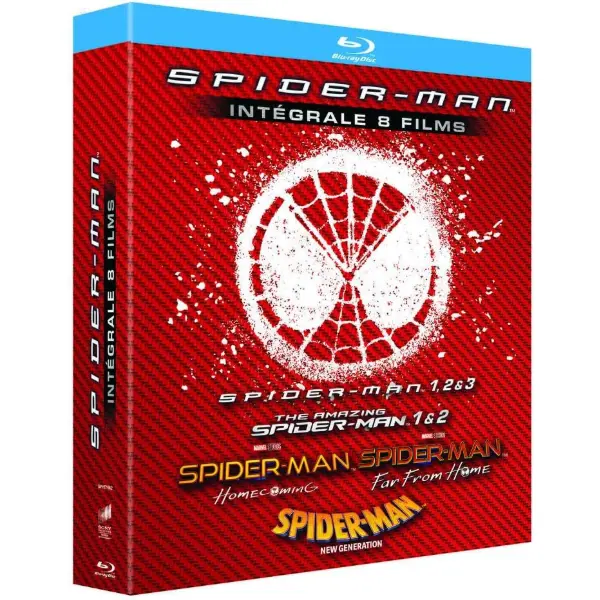 Spider-Man — Intégrale 8 films en Blu-ray