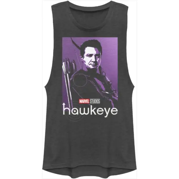 Marvel Hawkeye — t-shirt Clint Purple Poster, coupe femme