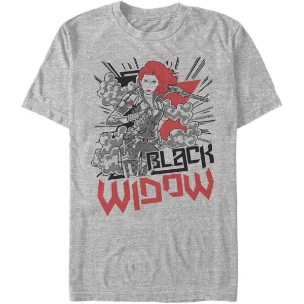 Marvel — T-shirt Ton de Veuve Noire, coupe homme