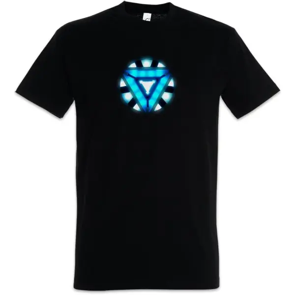 Urban Backwoods — T-shirt Arc Reactor III, noir