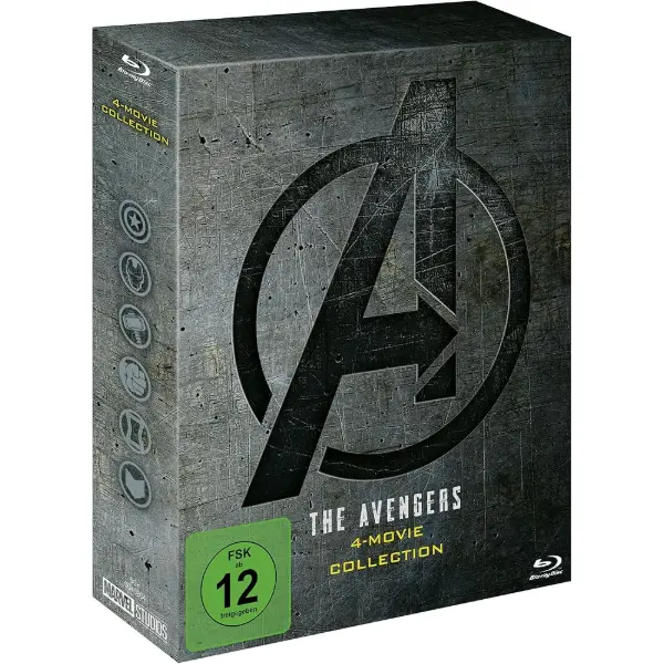 The Avengers — 4-Movie Collection [Blu-ray] — idée cadeau Avengers