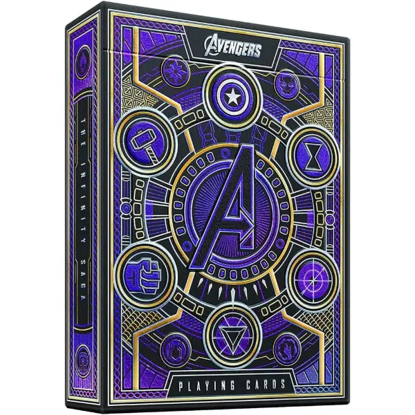 theory11 — Collection Avengers, jeu de 54 cartes — idée cadeau Avengers