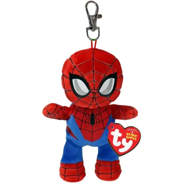 TY — porte-clé peluche Spiderman