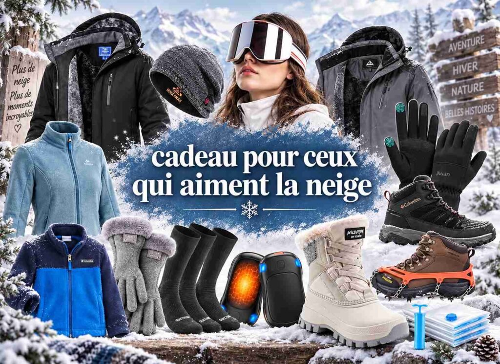 Cadeaux Ski et Sports d&rsquo;Hiver : 66 Idées pour Partir à la Montagne — Sous-Couches, Après-Ski, Gants et Masques — Guide 2026