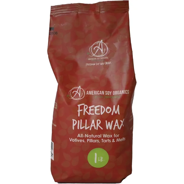 American Soy Organics — Perles de Cire de Soja 0,5 kg