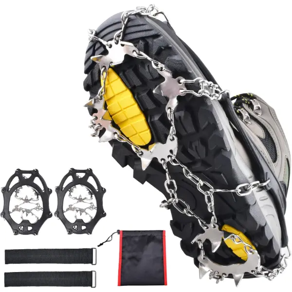 Azarxis — Crampons antidérapants à pointes pour chaussures