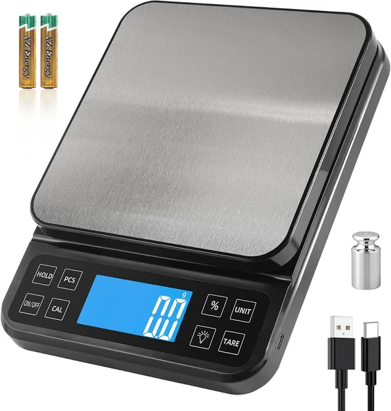 BOMATA — grande taille, précision 0,1 g — cadeau pour ceux qui aiment cuisiner