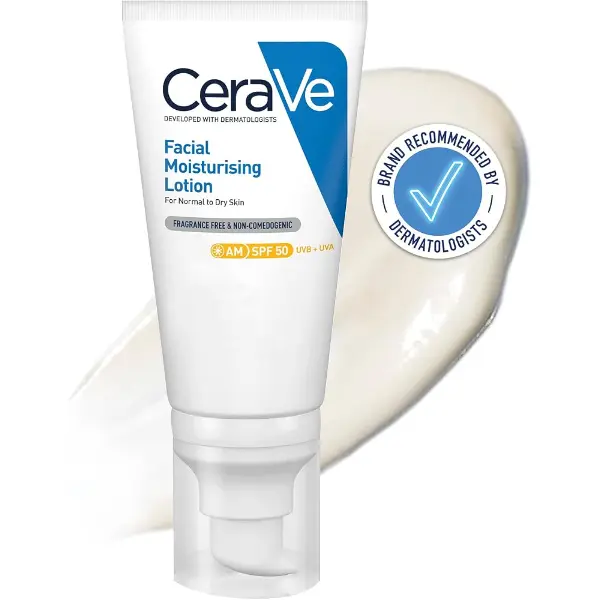 CeraVe — Crème Hydratante Visage SPF50