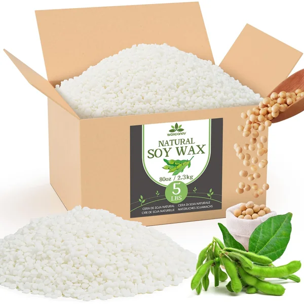 Cire de Soja Naturelle, Format Intermédiaire