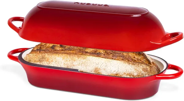 Cocotte à pain en fonte émaillée — cadeau pour ceux qui aiment cuisiner
