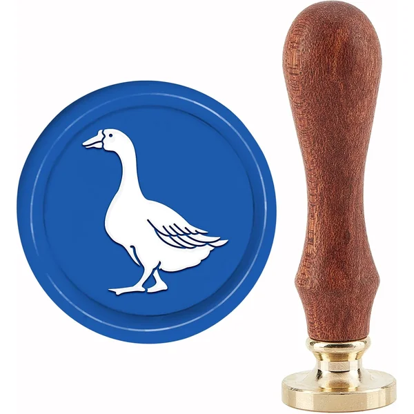 CRASPIRE — Sceau de Cire Motif Oie, 30 mm