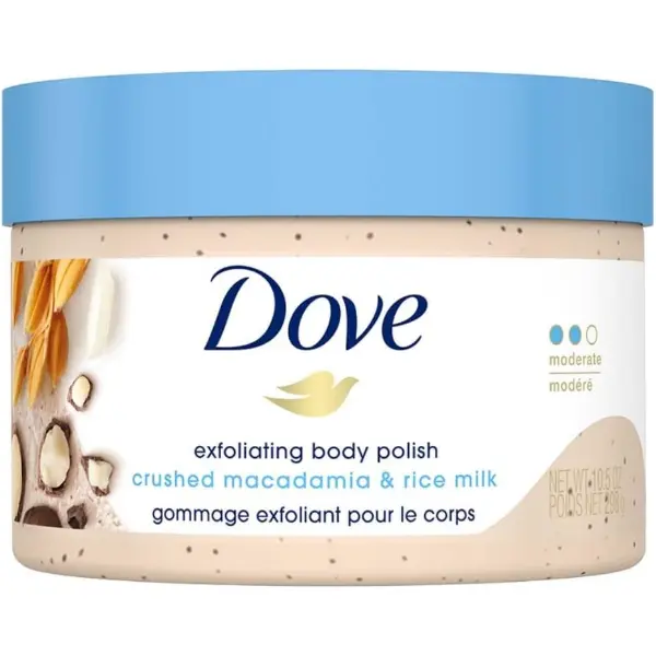 Dove — Exfoliating Body Polish macadamia et lait de riz