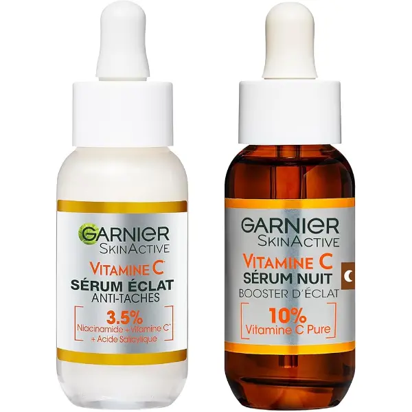 Garnier — SkinActive, coffret sérums jour et nuit Vitamine C