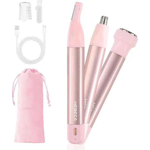 HEBECA — Tondeuse 3 en 1 nez, oreilles et sourcils