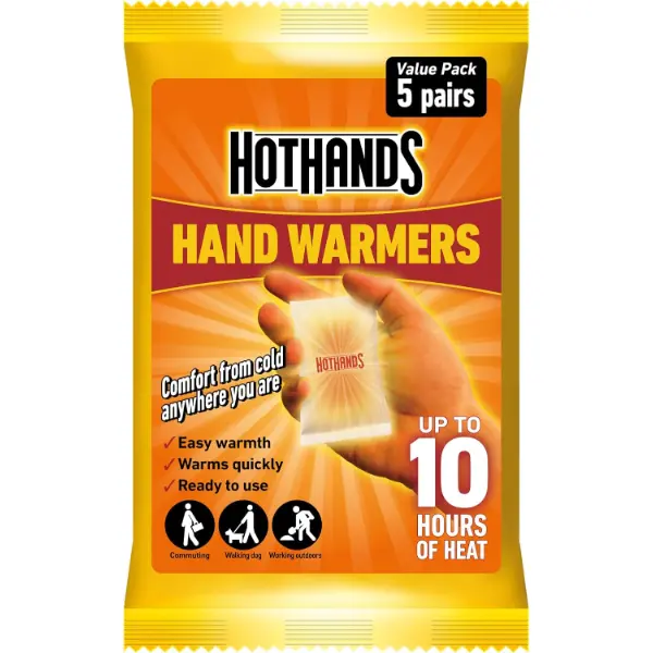 HotHands — Chaufferettes pour les mains, 5 paires