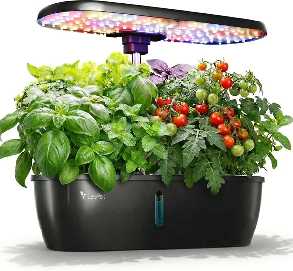 LETPOT — système hydroponique 12 dosettes — cadeau pour ceux qui aiment cuisiner