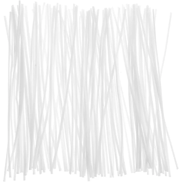 Lot de 100 Mèches en Coton de 15 cm sans Support