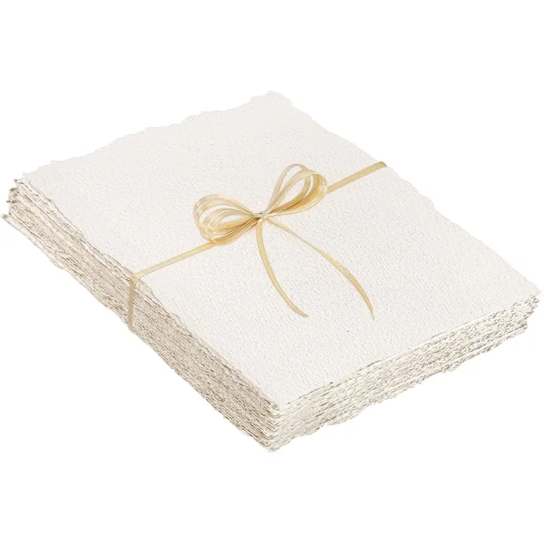 Lot de 25 Feuilles de Papier Aquarelle 300 g/m²