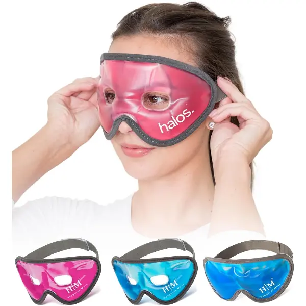 MyHalos — Masque yeux gel chaud et froid