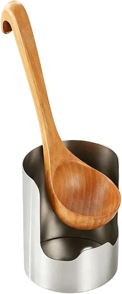 Repose-cuillère en céramique pour plan de travail — cadeau pour ceux qui aiment cuisiner