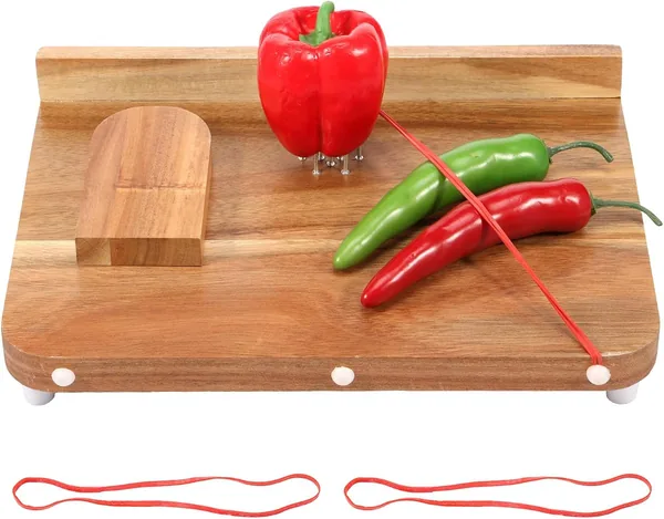Planche à découper adaptative avec piquet — cadeau pour ceux qui aiment cuisiner