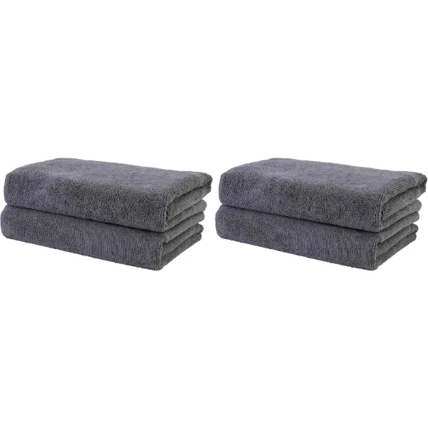 Polyte — 2 serviettes en microfibre qualité salon