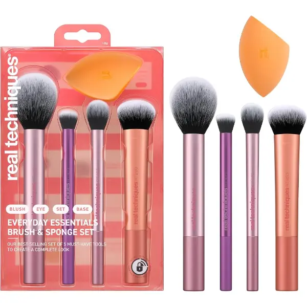 Real Techniques — Kit Everyday Essentials+, 5 pièces
