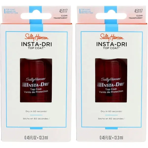 Sally Hansen Insta-Dri — Top coat 13,3 ml (lot de 2)