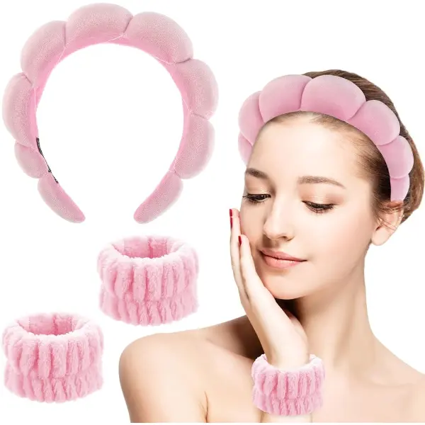 Sibba — Bandeau et bracelets en éponge