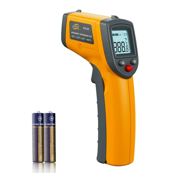 Thermomètre Infrarouge Laser, Pistolet de Température