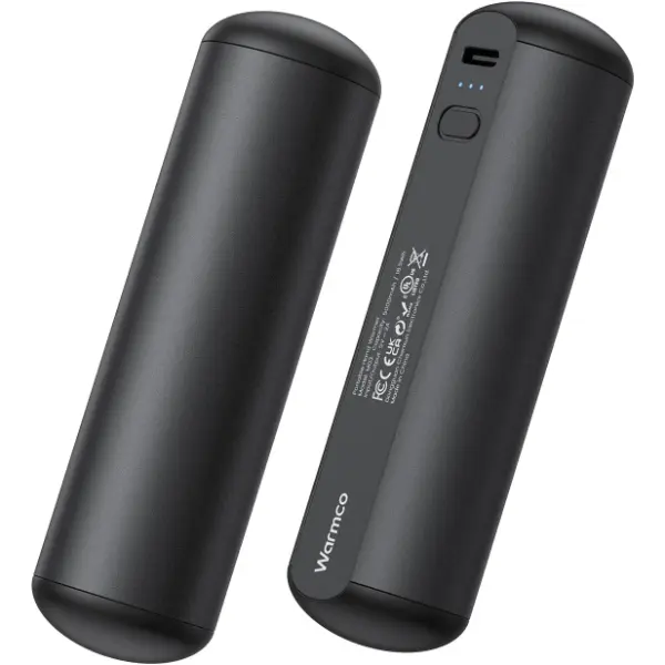 Warmco — Chauffe-mains magnétiques rechargeables, lot de 2