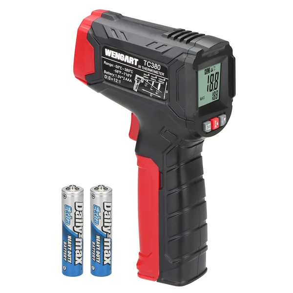 Wengart WG380 — Thermomètre Infrarouge −30 °C à 380 °C