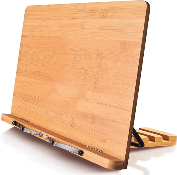 wishacc — support de livre XL, 39 × 28 cm — cadeau pour ceux qui aiment cuisiner