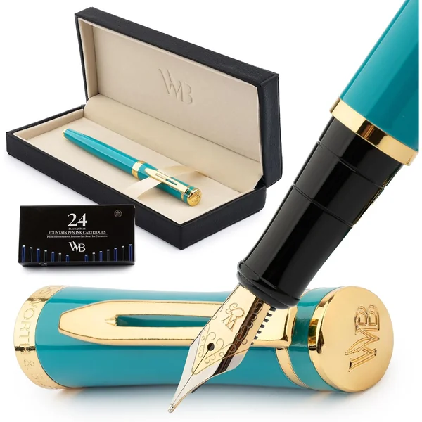 Wordsworth & Black — Ensemble Turquoise, Pointe Moyenne