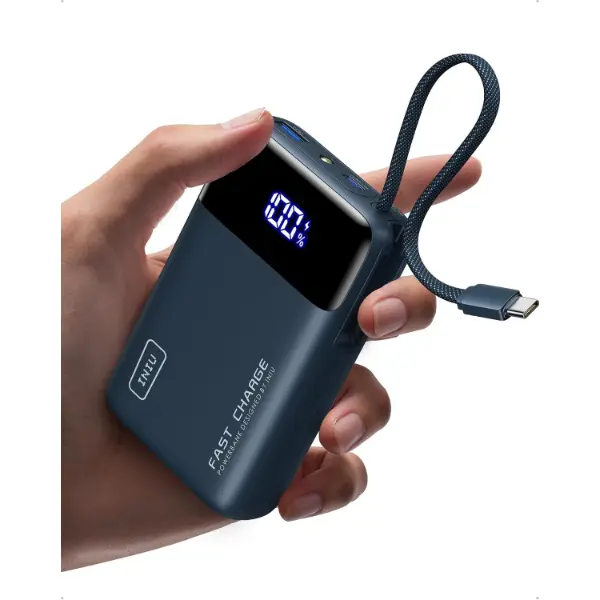 INIU — Batterie externe 20 000 mAh, charge rapide 45 W
